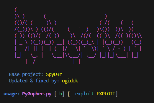 PyGopher